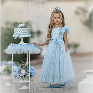 Dollcake Blue Celebration Frock dress size 8